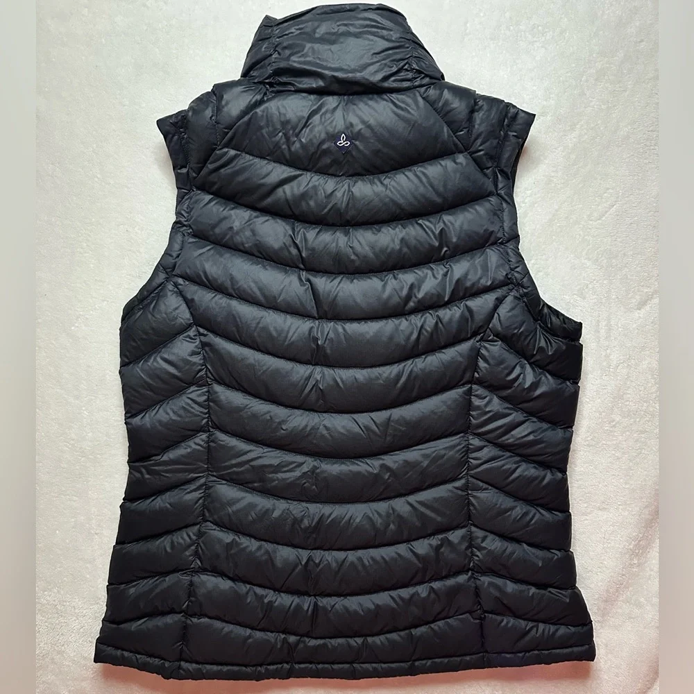 PRANA Down Vest, Lyra Puffer Women’s Dark Colored Warm Winter Coat Size Small S - Picture 5 of 10